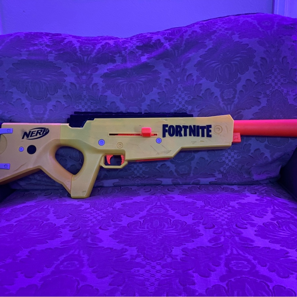 Fortnite nerf sniper 6 round mag no scope